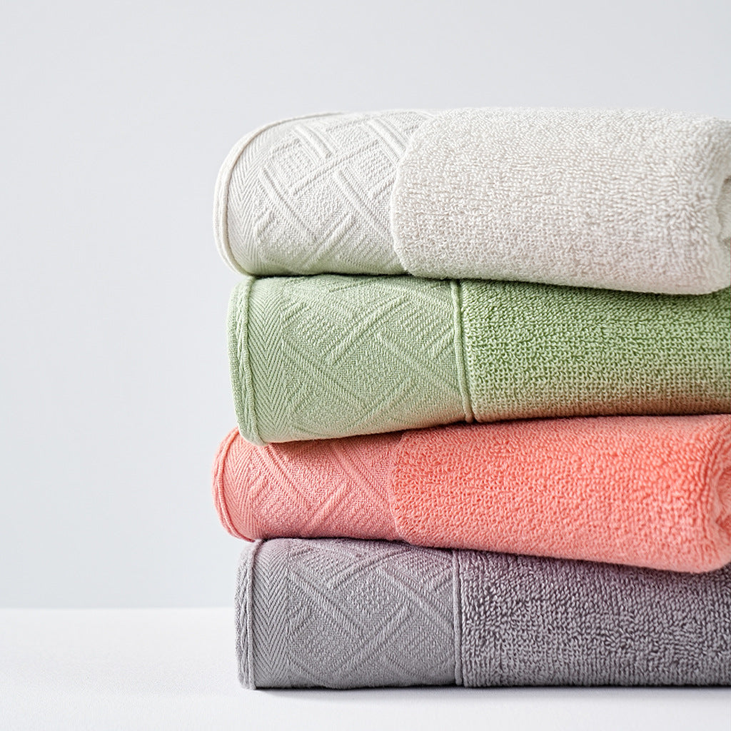 Soft Weave Pastel Towels Berriscent