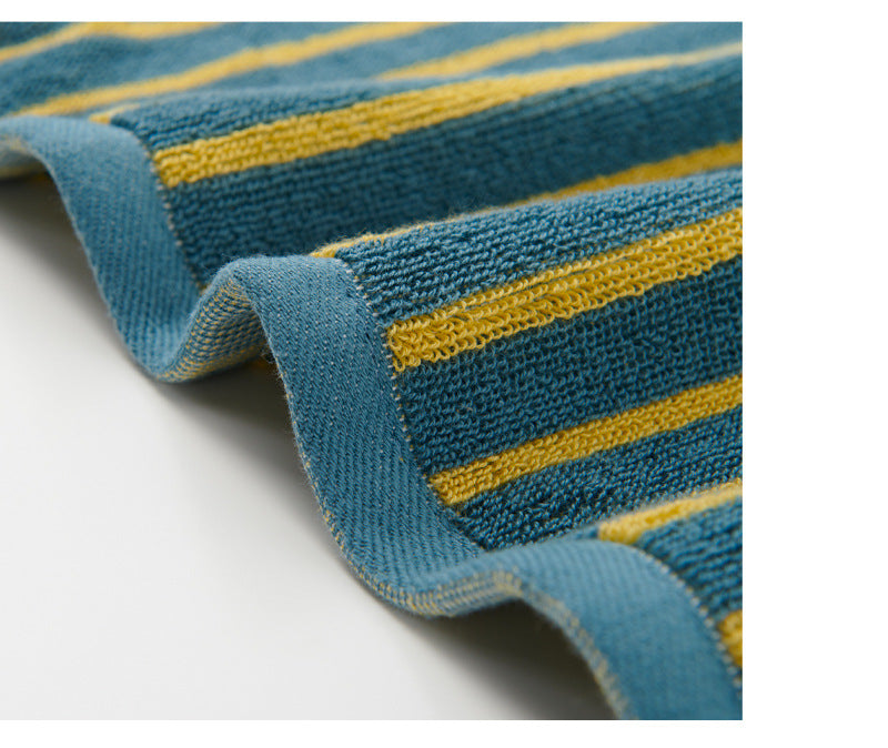 Soft Cotton Striped Hand Towel  Berriscent