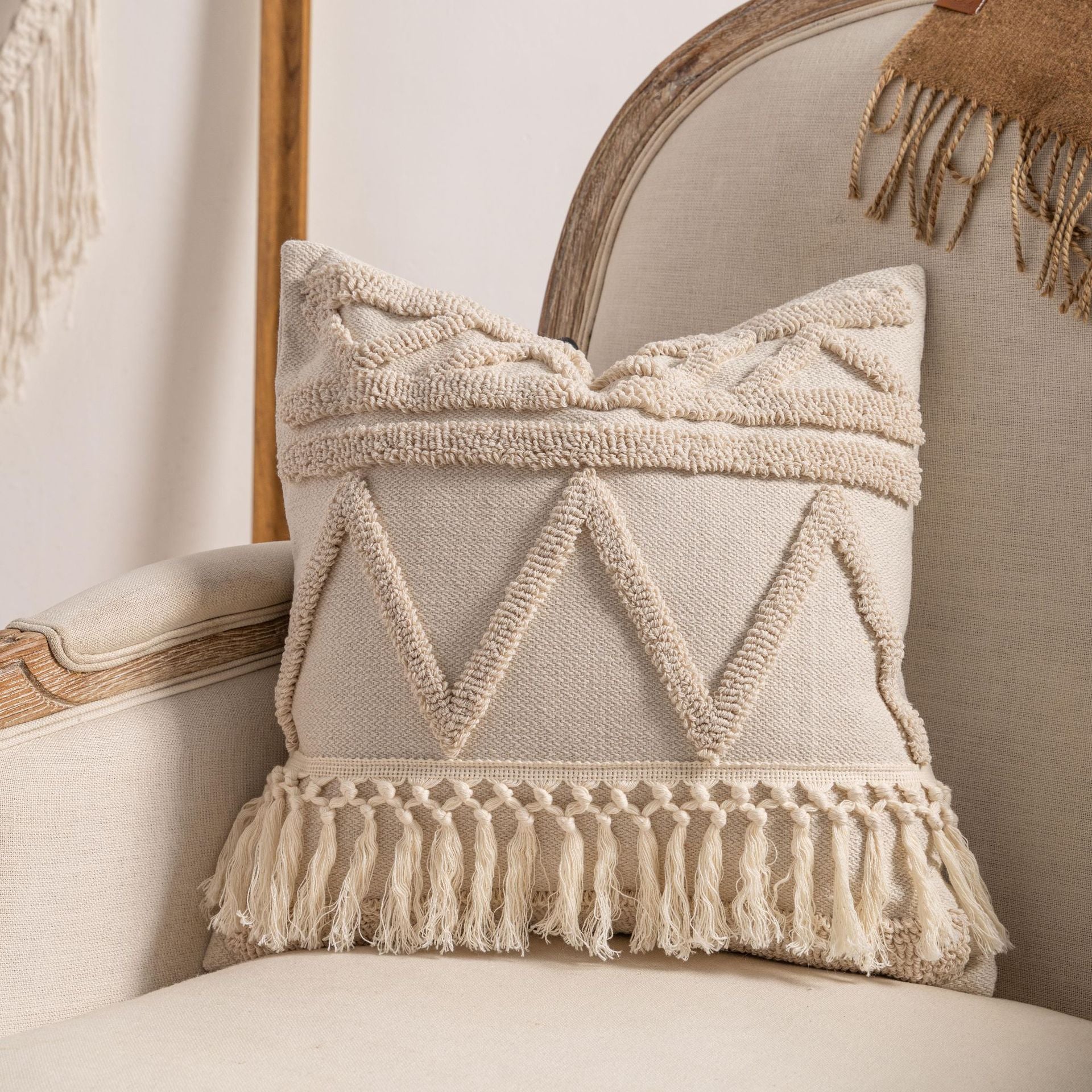 Textura Natural Cushion Cover Collection Berriscent