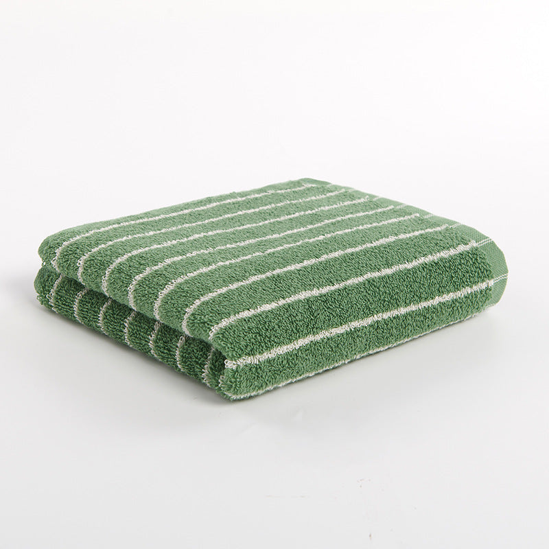 Striped Cotton Face Towel Berriscent