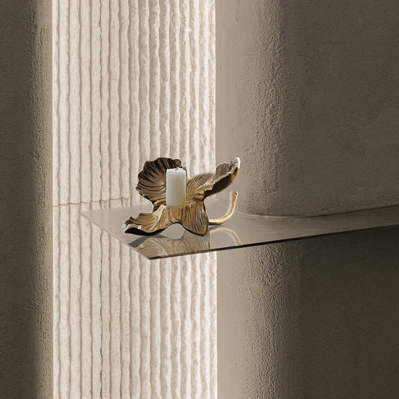 Bloom Sculpt Aluminium Candle Holder Berriscent