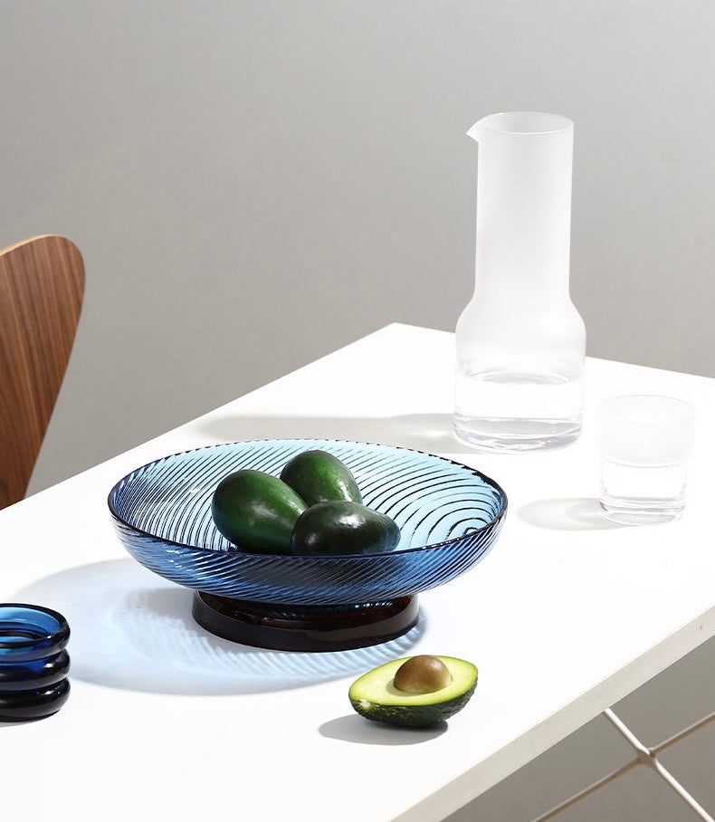 Aurelia Pedestal Glass Bowl Collection Berriscent