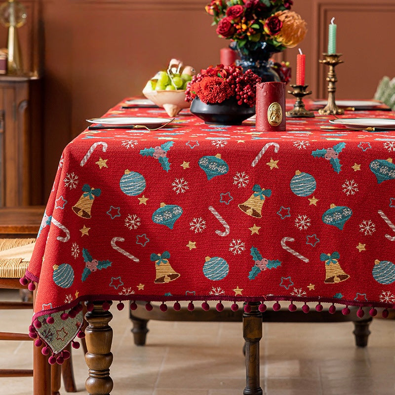 Festive Bells Tablecloth Berriscent