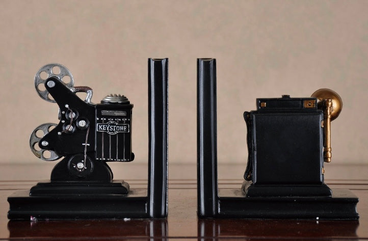 Retro Nostalgic Film Bookends Berriscent