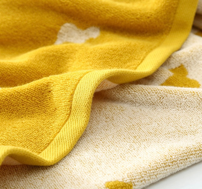 Pony Weave Cotton Towel Berriscent