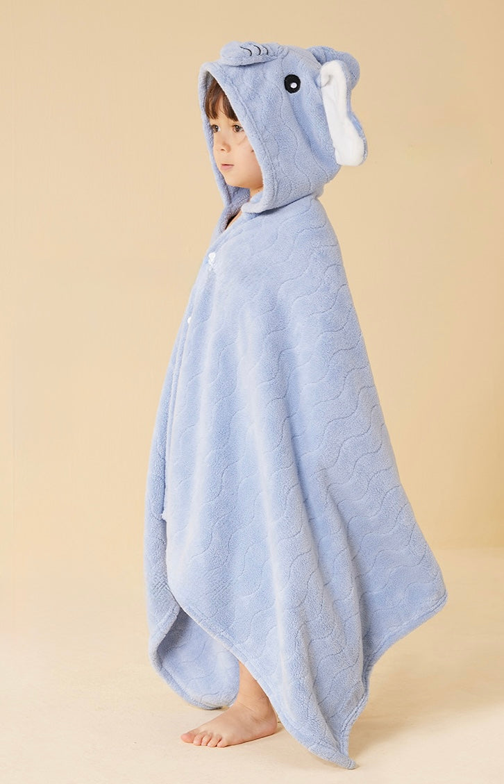 Whimsy Wrap Animal Hooded Bath Towel Berriscent