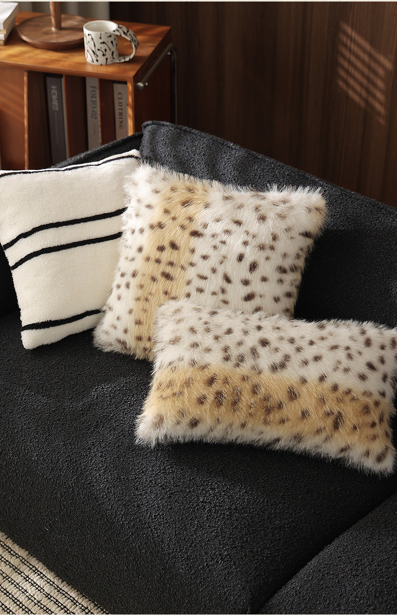 Wild Elegance Faux Fur Pillowcase Collection Berriscent
