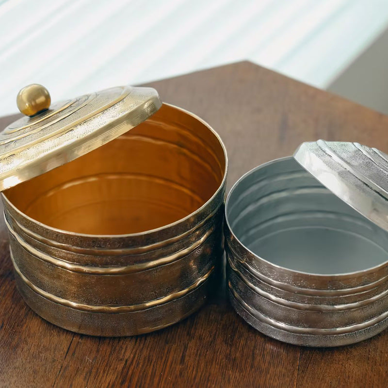 Aurelia Aluminium Storage Box – Luxury Decorative Container Berriscent