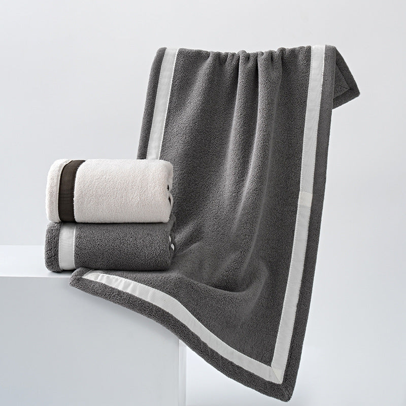 Pure Edge Antibacterial Cotton Towel Berriscent