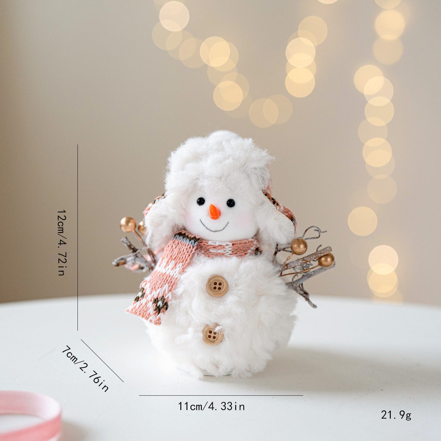 Snowman Family Decoration Set