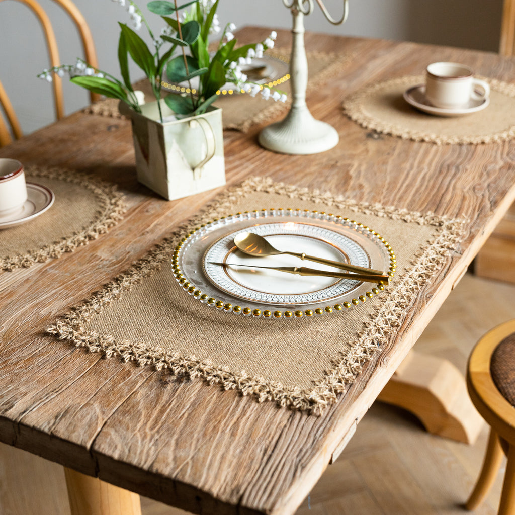 Rustic Weave Placemat – 30×45 cm Berriscent