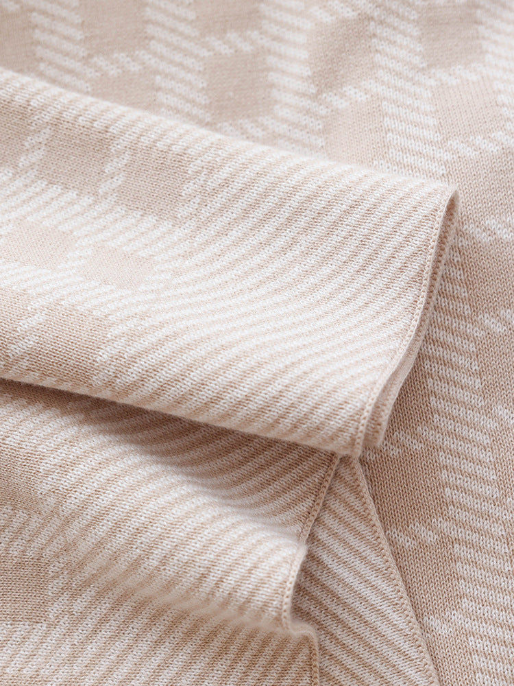 Pure Cotton Woven Throw Berriscent