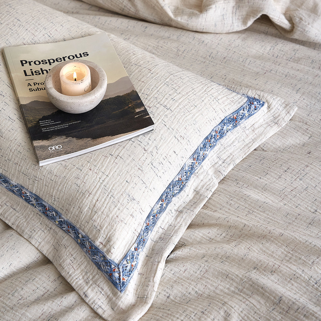 The Zen Drift Series | 80/20 Cotton-Linen Bed Linen