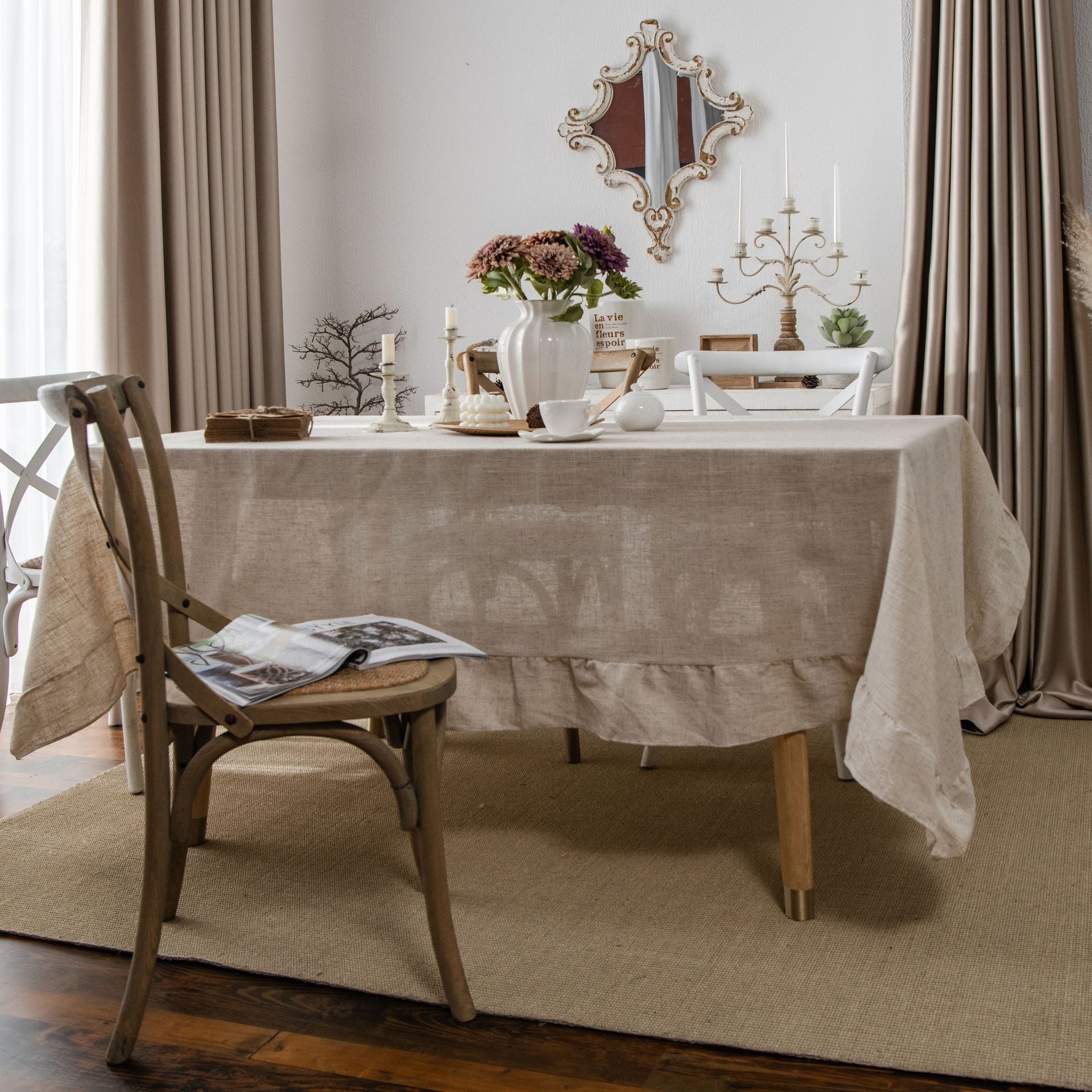 Rustic Harmony Tablecloth Collection Berriscent