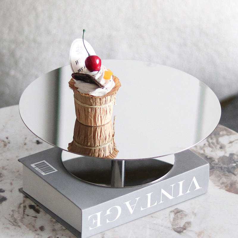 Stainless Steel Mirror Display Stand Berriscent