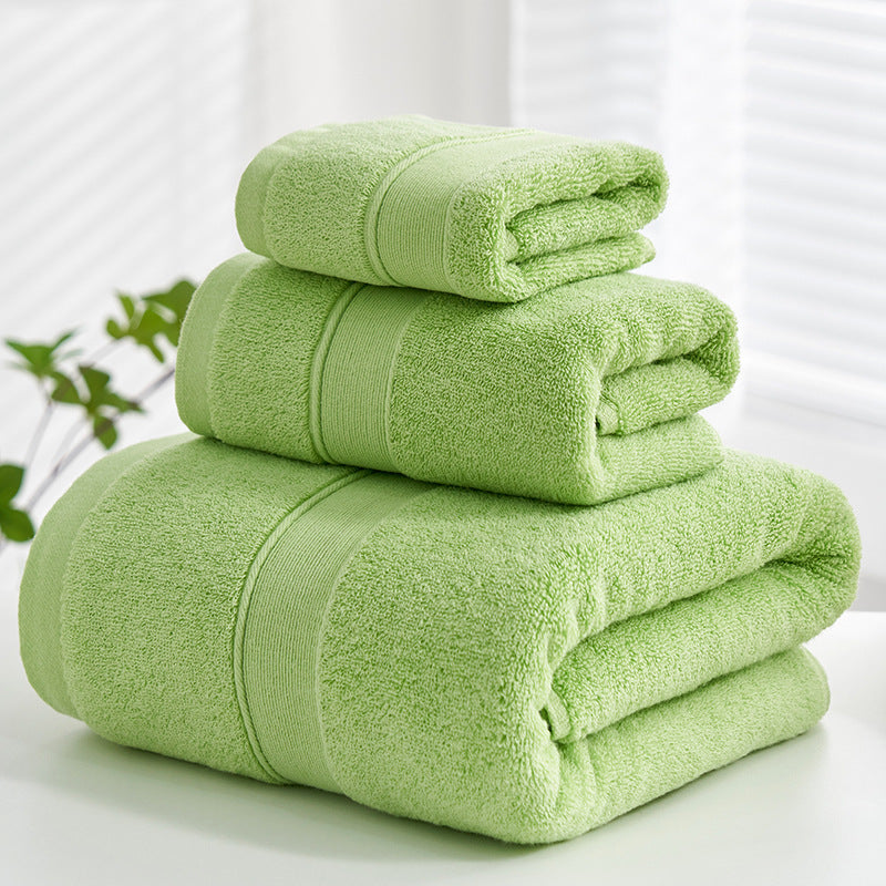 Luxury Combed Cotton Bath Towel Set – 500g Thick Plush Comfort Berriscent