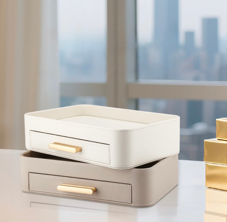 Drawer Tray Organizer with Gold Handle Berriscent