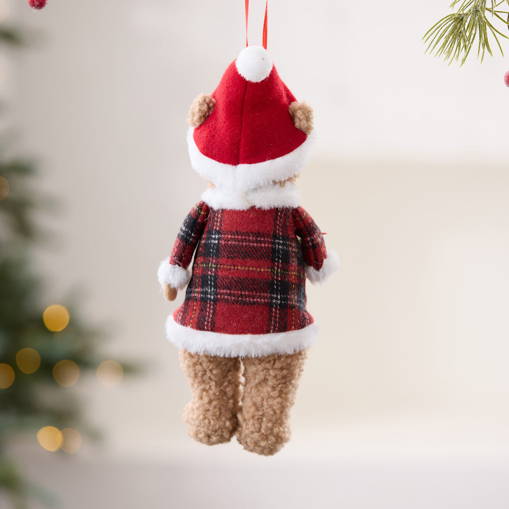Festive Teddy Companions – Christmas Plush Ornaments