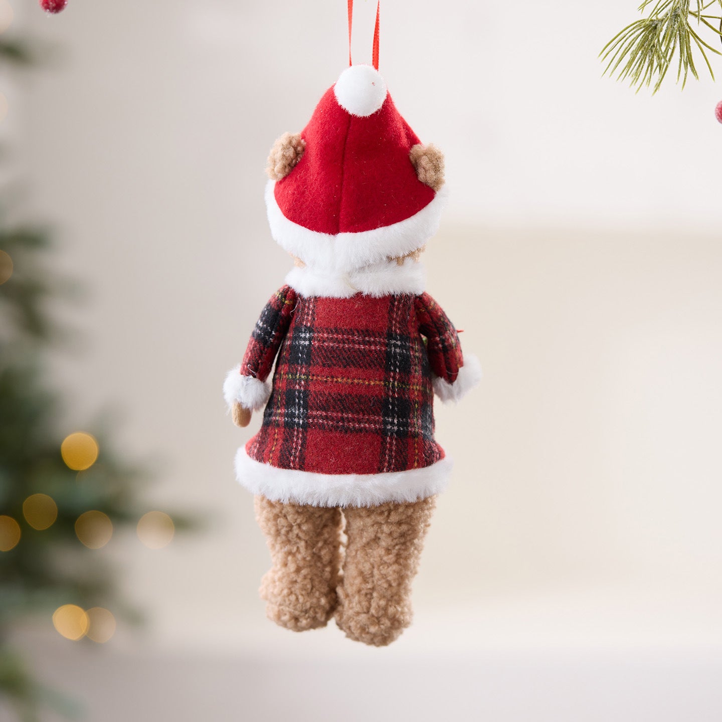 Festive Teddy Companions – Christmas Plush Ornaments