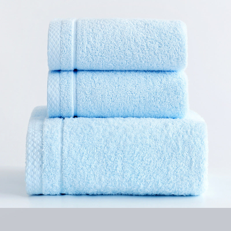 Luxury 3-Piece Combed Cotton Towel Set Berriscent