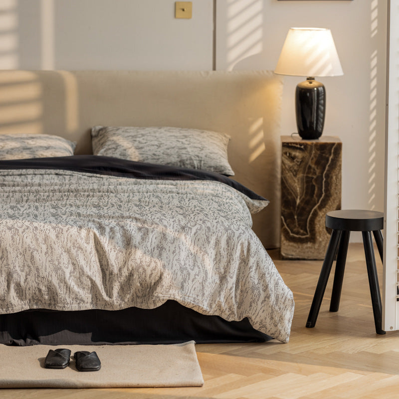 Thickened Pure Cotton Four-Piece Bedding Set Berriscent