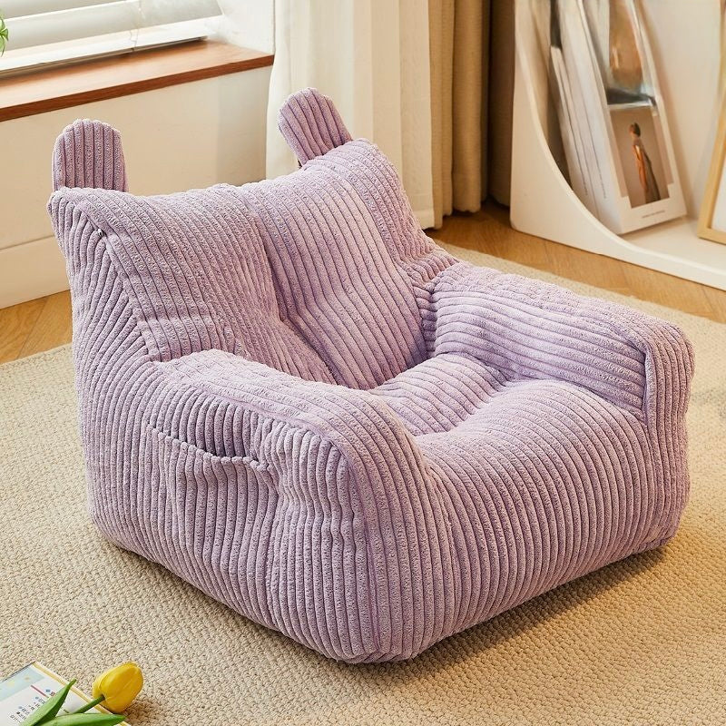 Soft Corduroy Kids Lounge Chair 42x42x38