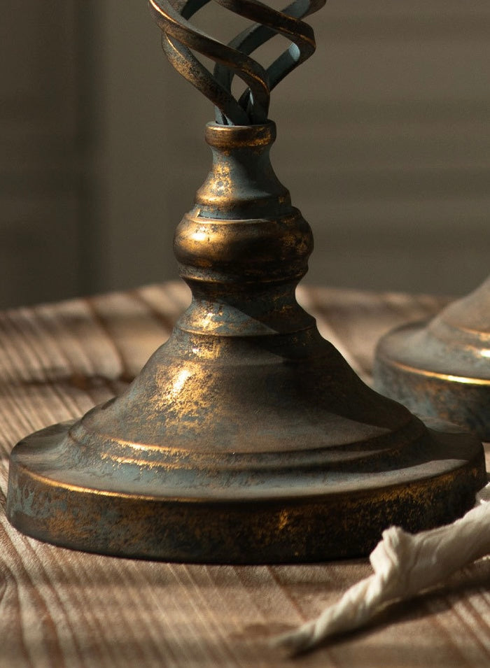 The Elysian Spiral Candle Holders Berriscent