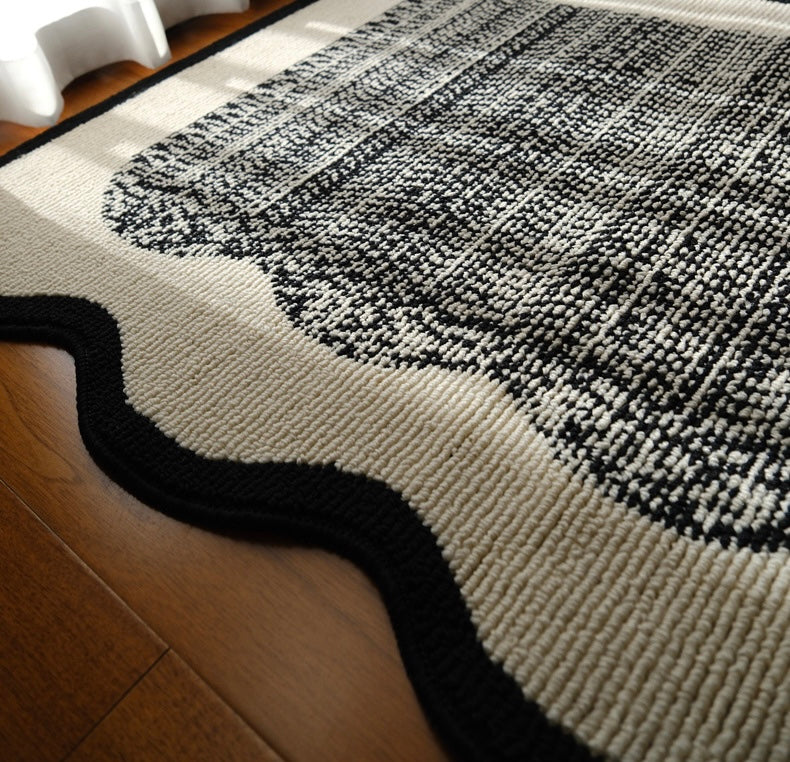 Contour Frame Anti-Slip Rug Berriscent