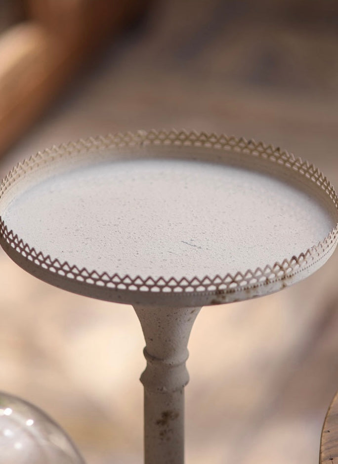 Vintage Glass Dome Pedestal Stand – Handcrafted Display Berriscent