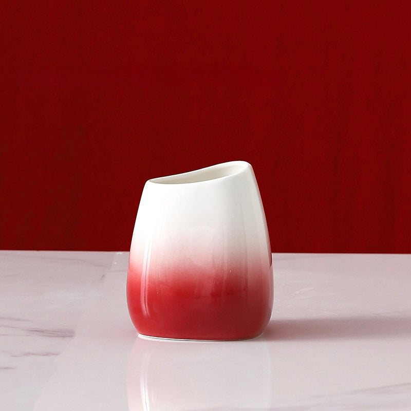 Crimson Fade Ceramic Bathroom Collection Berriscent