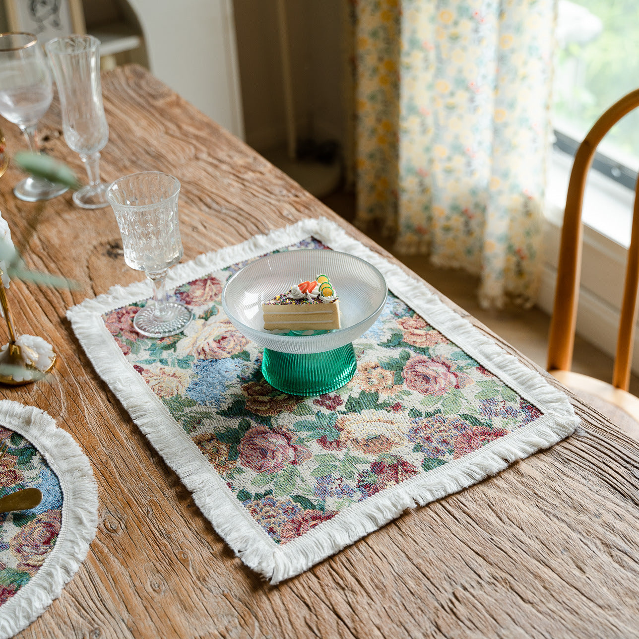 Vintage Bloom Placemat – 30×45 cm Berriscent