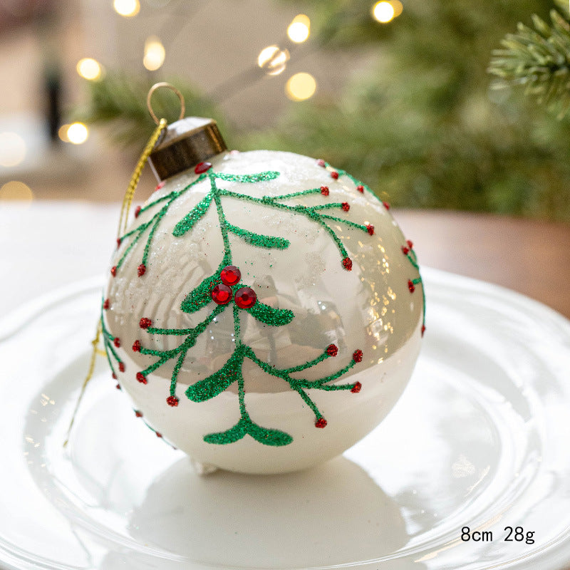 Luxury Christmas Glass Baubles Set