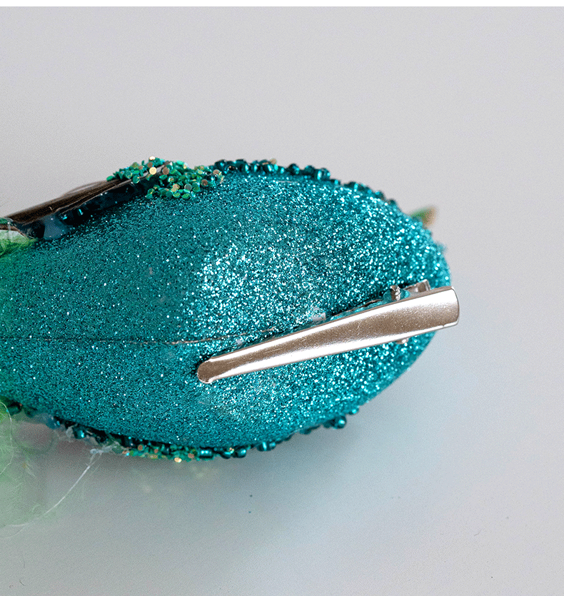 Christmas Luxury Bird & Peacock Ornament Collection