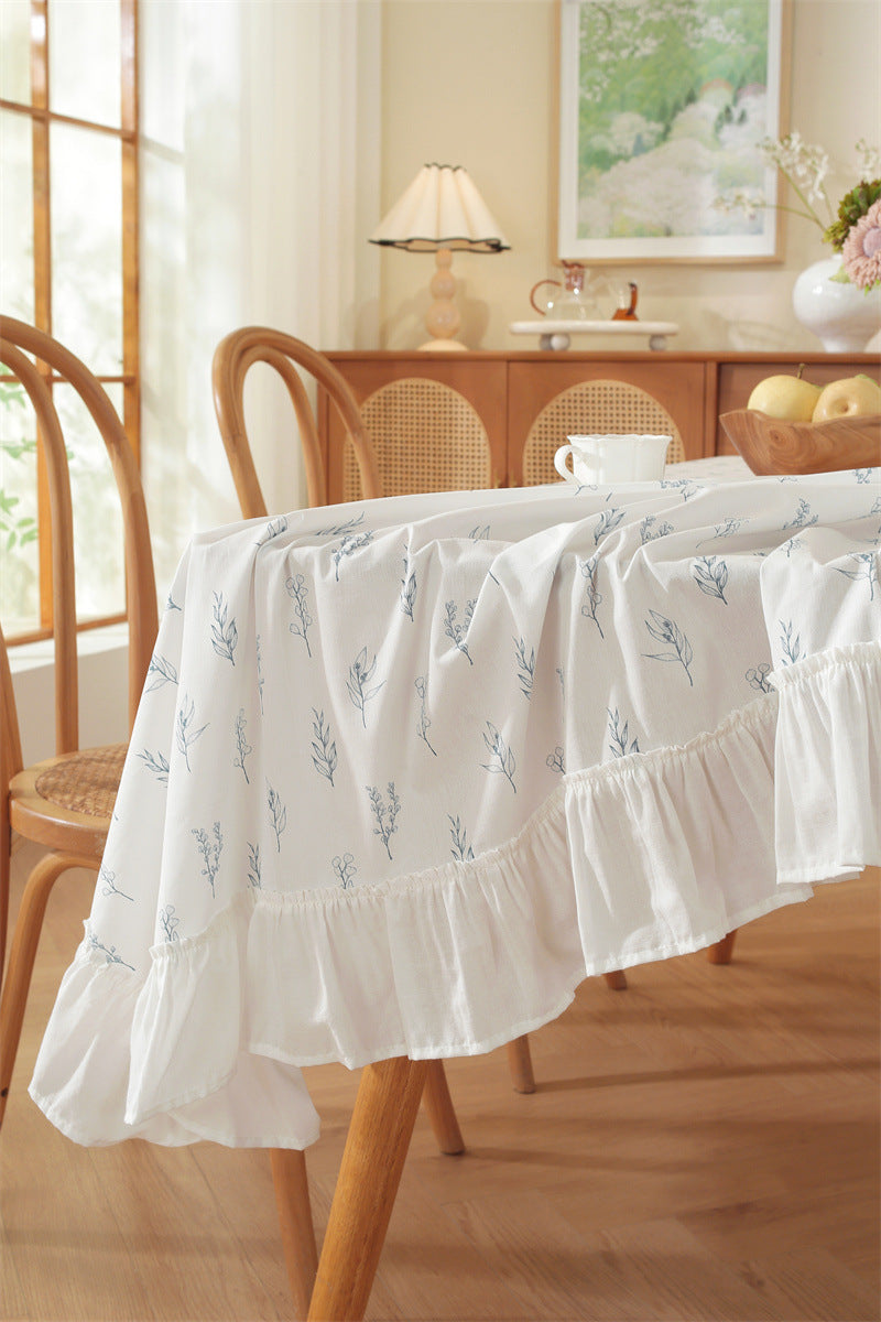 Cottage Bloom Cotton Tablecloth Berriscent