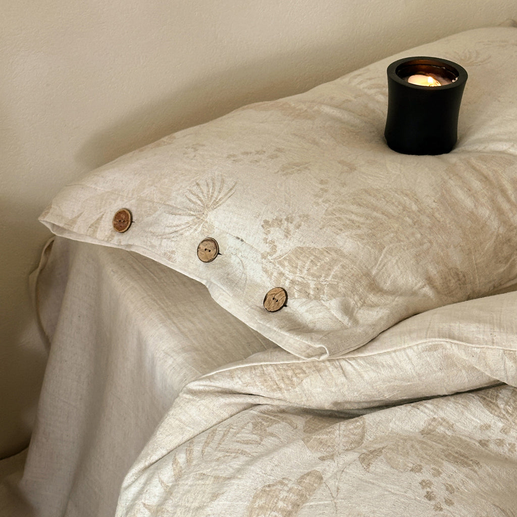 Botanica Relief | 3D-Jacquard Linen-Rich Bed Linen