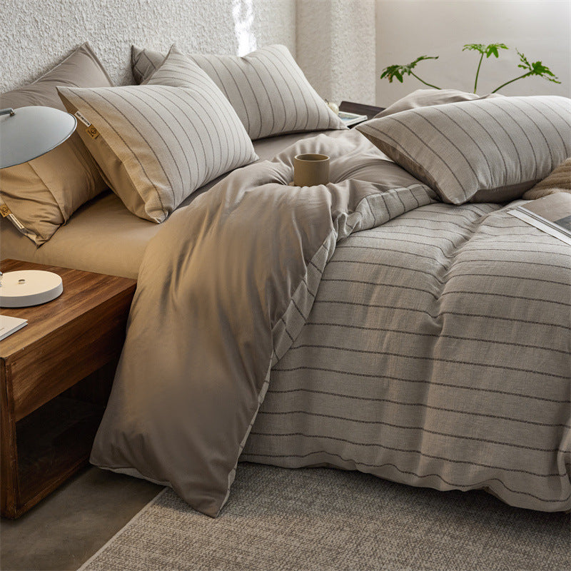 The Atelier Stripe | 40s Double-Jacquard Cotton Bed Linen