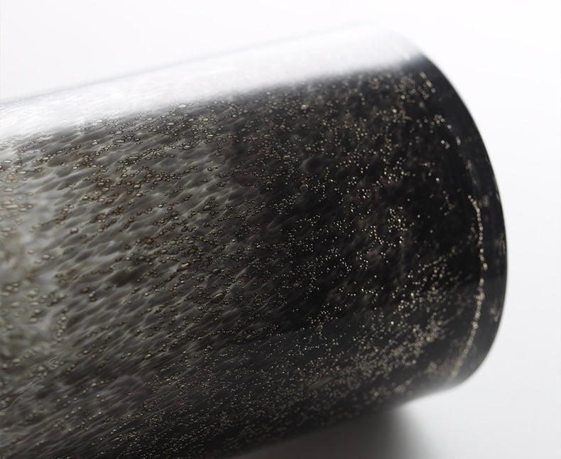 Smoky Gradient Art Glass Vase Berriscent