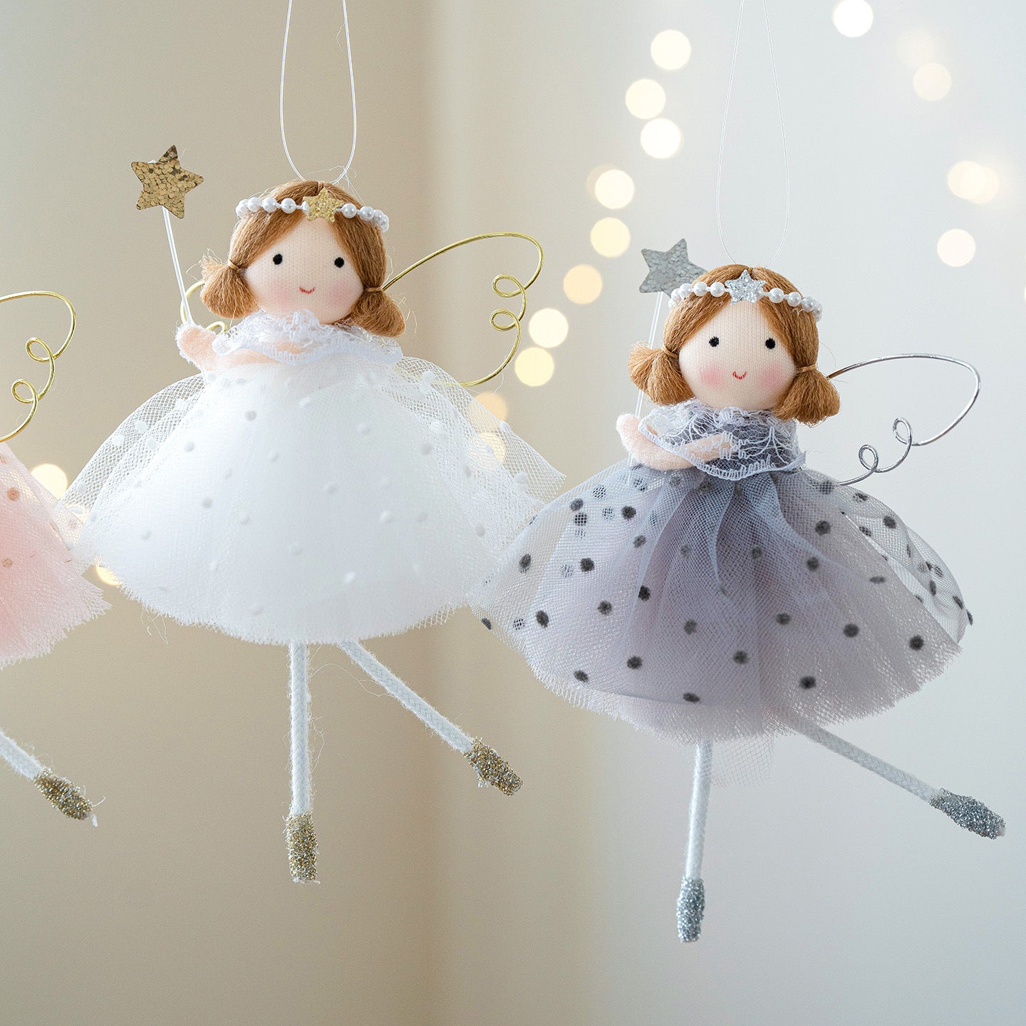 Fairy Doll Christmas Ornaments Berriscent