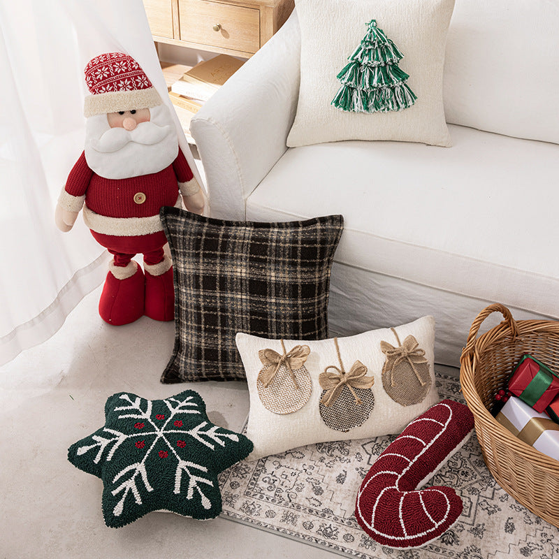 Holiday Charm Decorative Cushions | Christmas Throw Pillow Set Berriscent