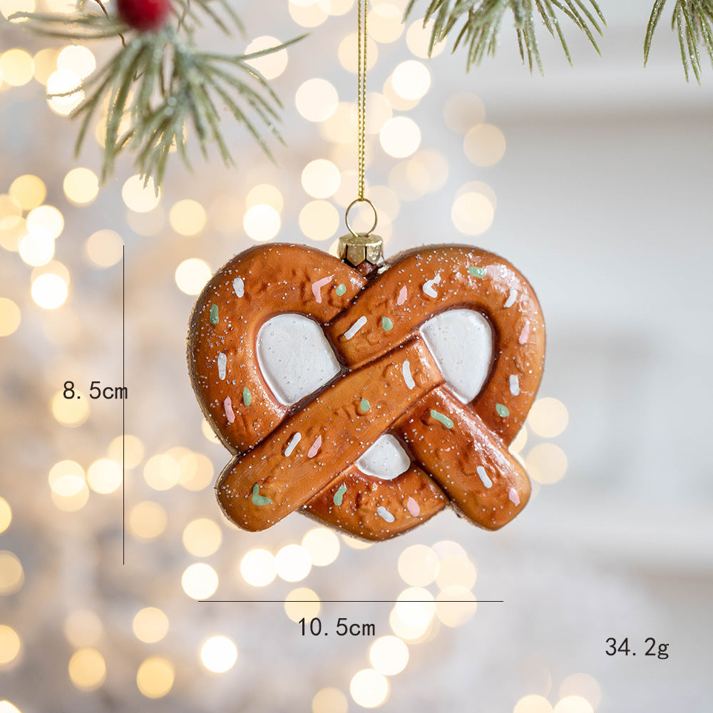 Christmas Pastry & Sweets Ornaments Set