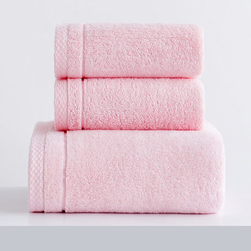 Luxury 3-Piece Combed Cotton Towel Set Berriscent