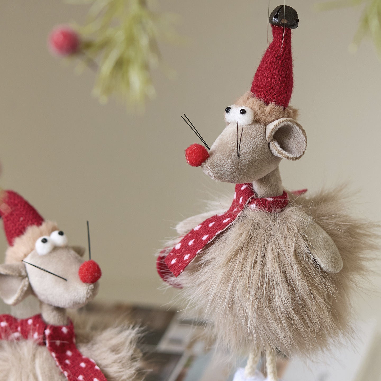 Whimsical Christmas Mice