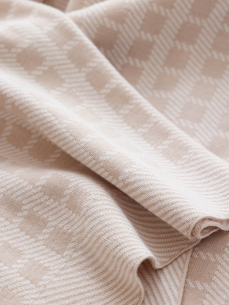 Pure Cotton Woven Throw Berriscent