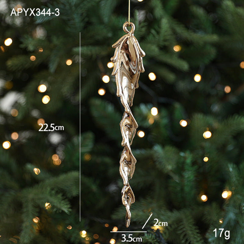 Golden Whispers Ornament Collection