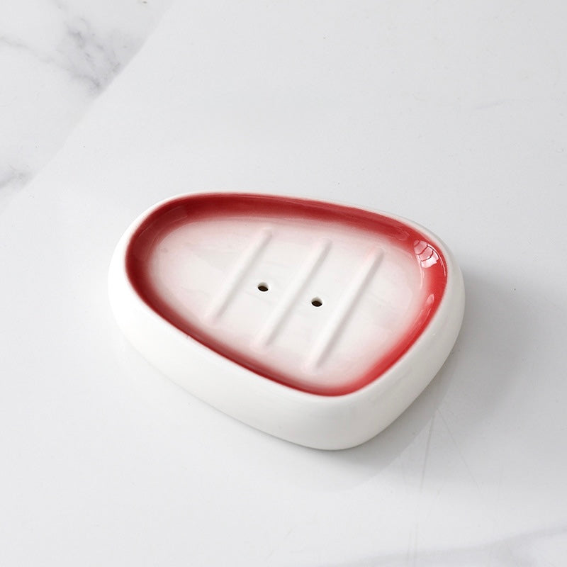 Crimson Fade Ceramic Bathroom Collection Berriscent