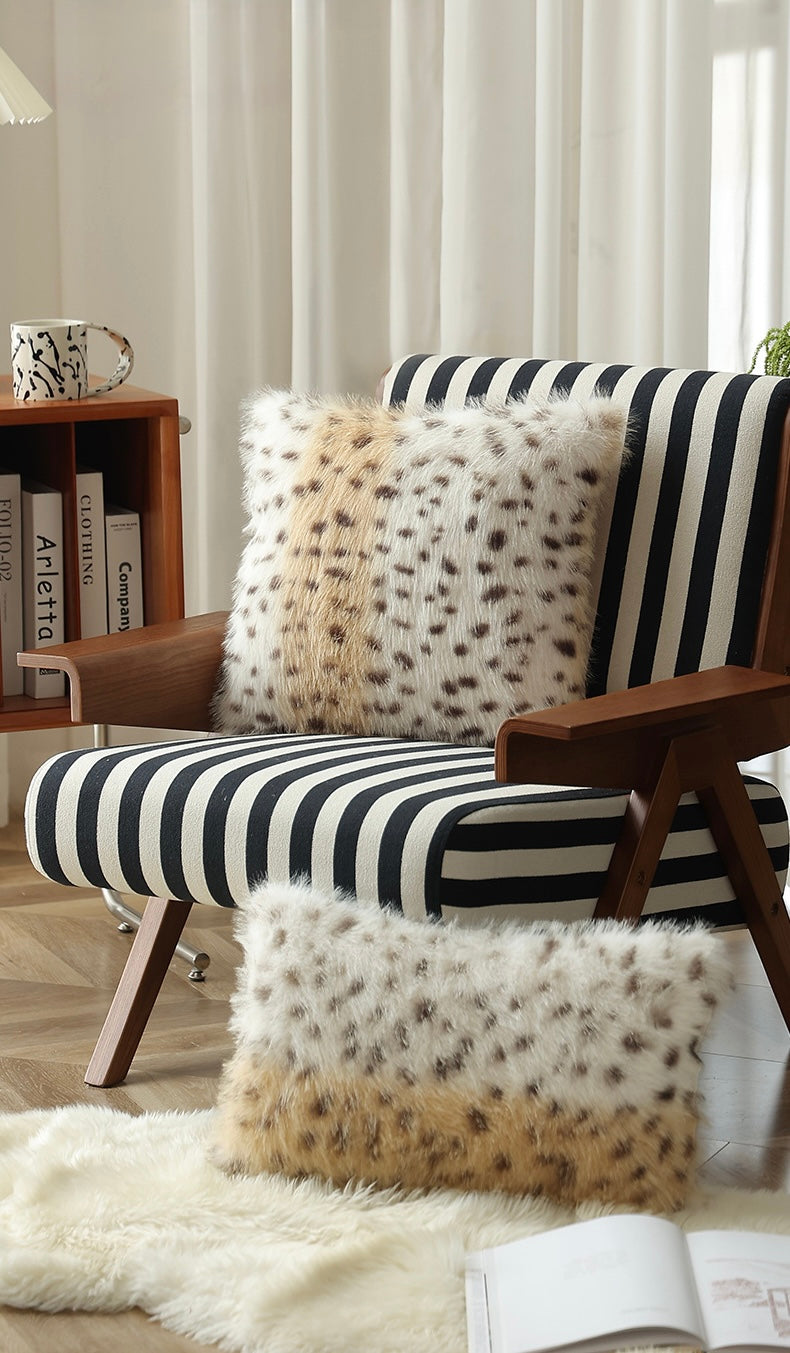 Wild Elegance Faux Fur Pillowcase Collection Berriscent