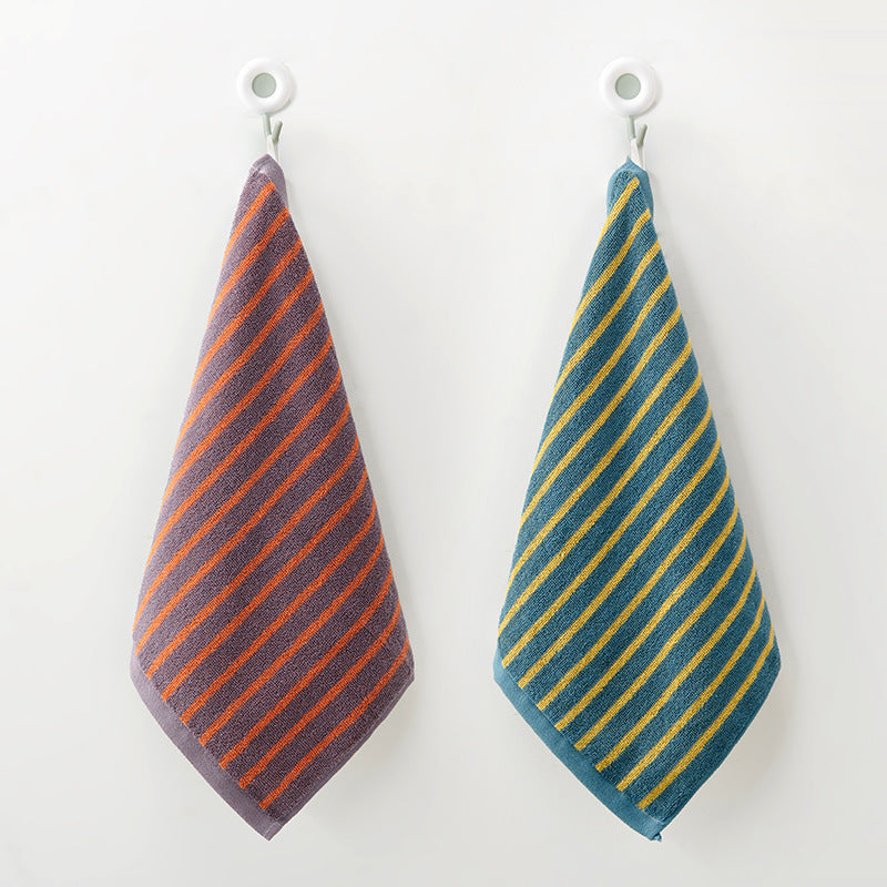Soft Cotton Striped Hand Towel  Berriscent