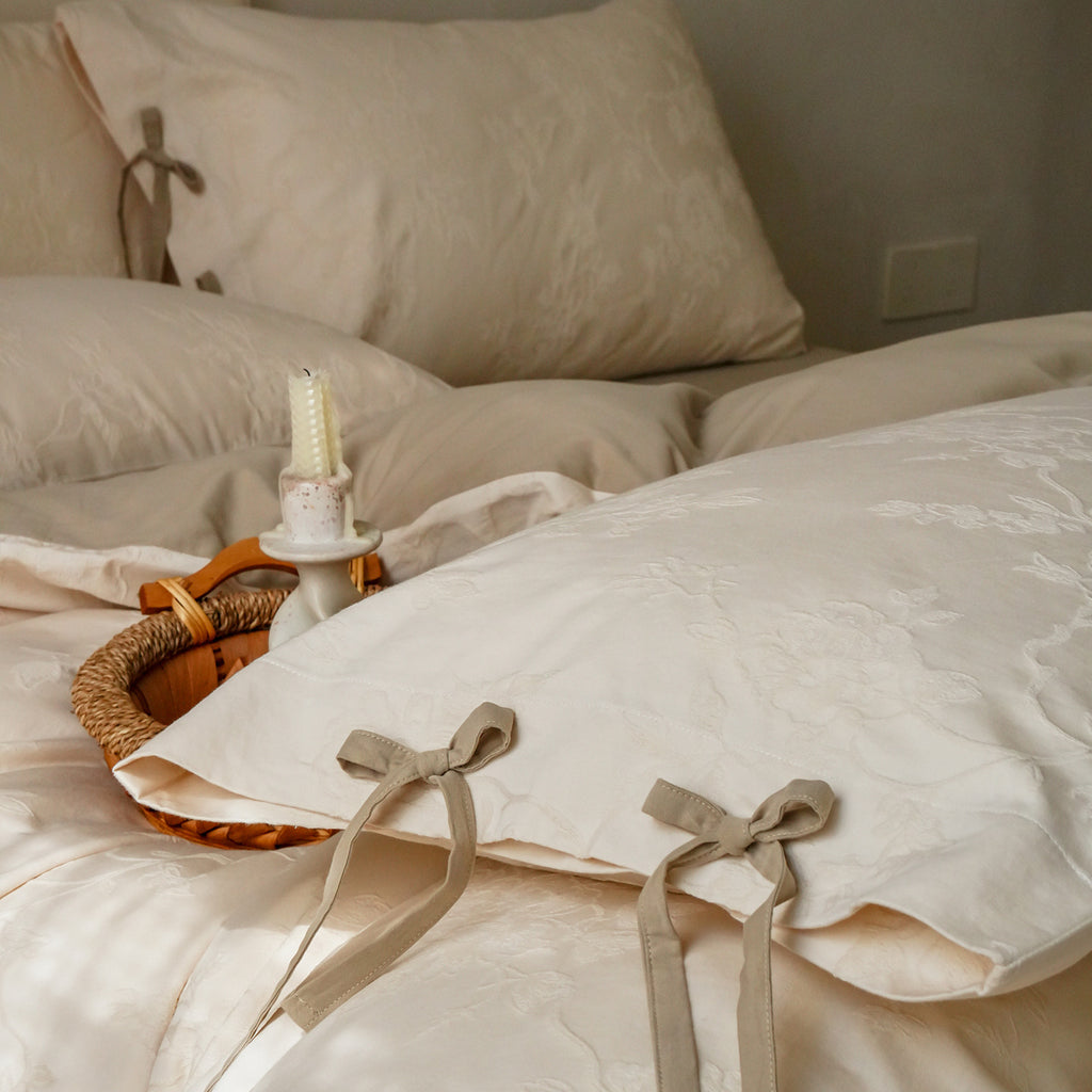 Long-Staple Cotton Brushed Bedding Set Berriscent