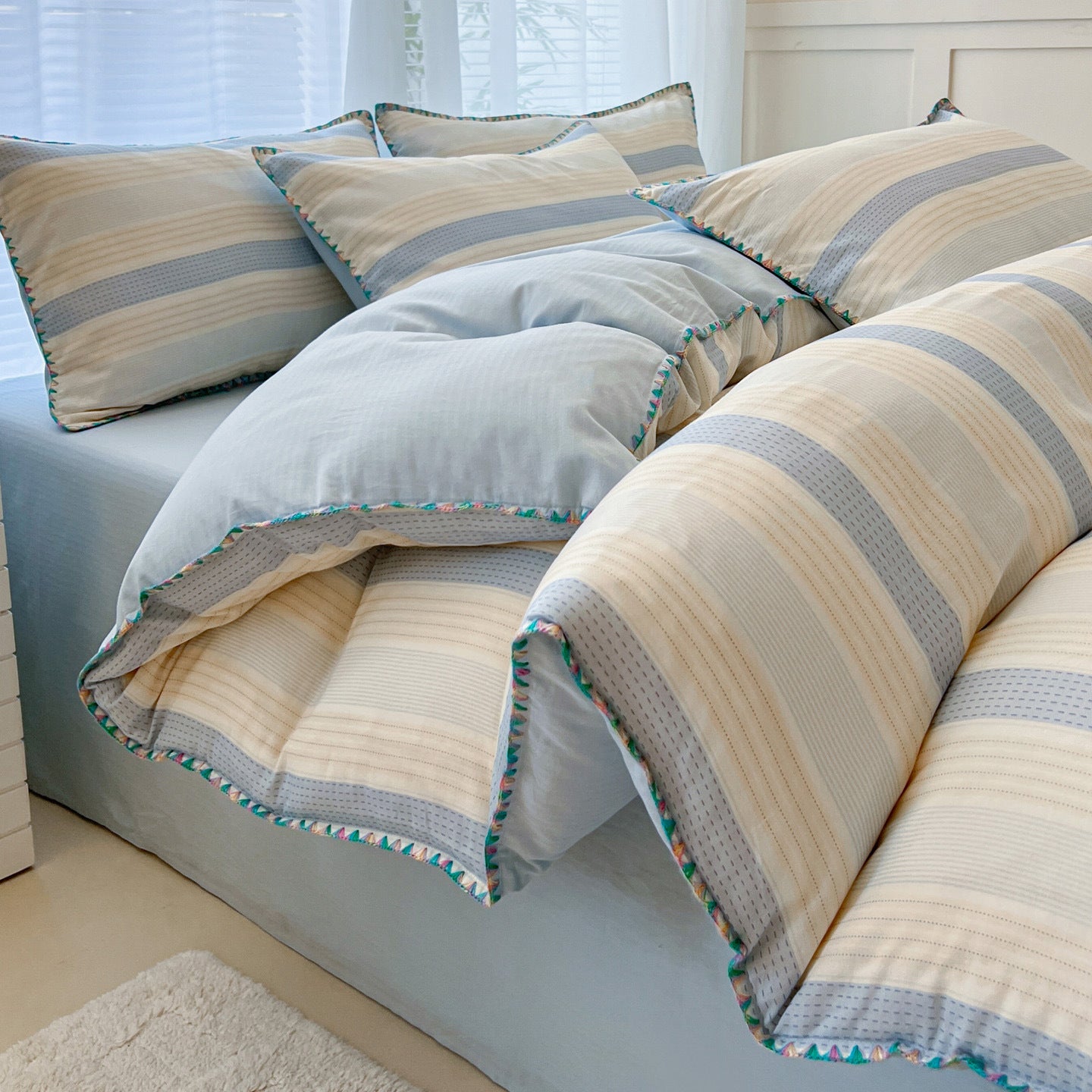 Cotton Dreams Bedding Collection (4-Piece Set) Berriscent