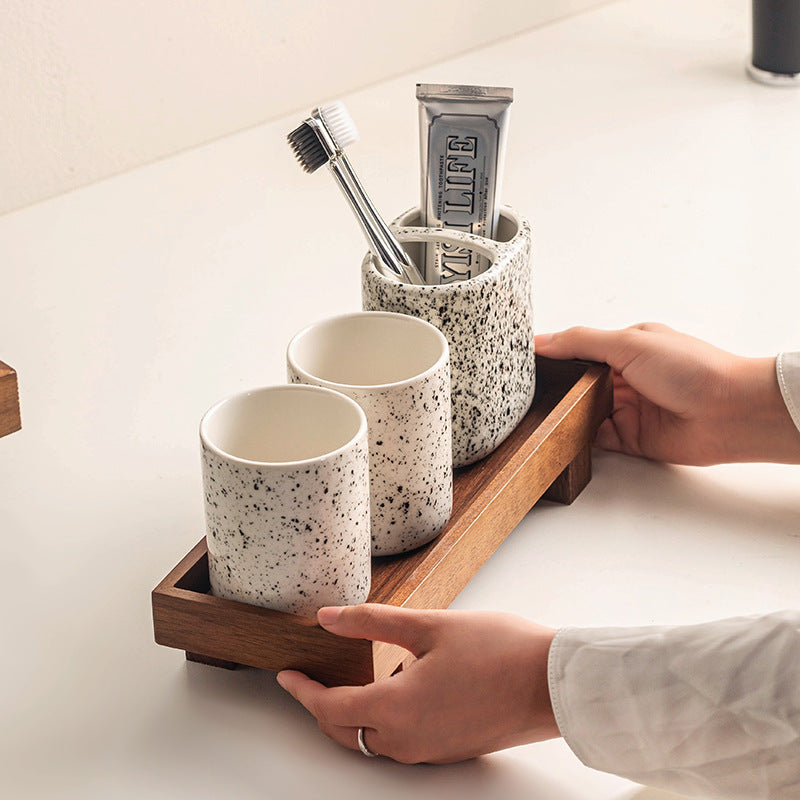 Marbled Terra Bath Ceramics Collection Berriscent